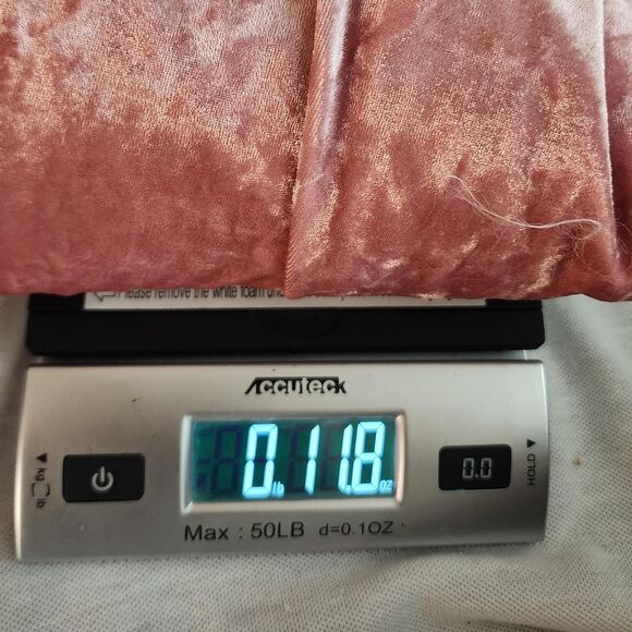 Cha Cha Vente Y2K Style Crushed Pink Velvet Bell Sleeve Blouse Size 2X - Picture 6 of 6